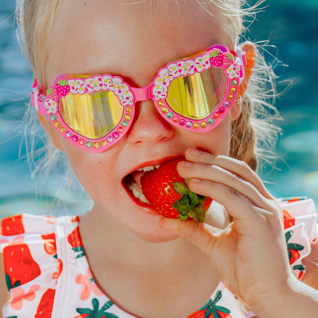 Strawberry Shortcake Goggles | Strawberries & Cream image 1