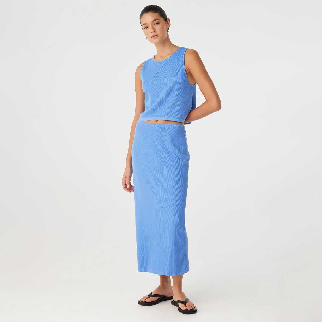 Theo Skirt | Pacific Blue