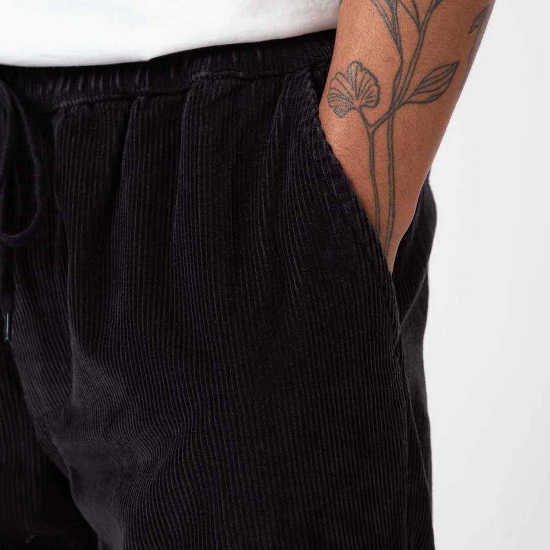 Burbank Elastic Cord Pant | Charcoal