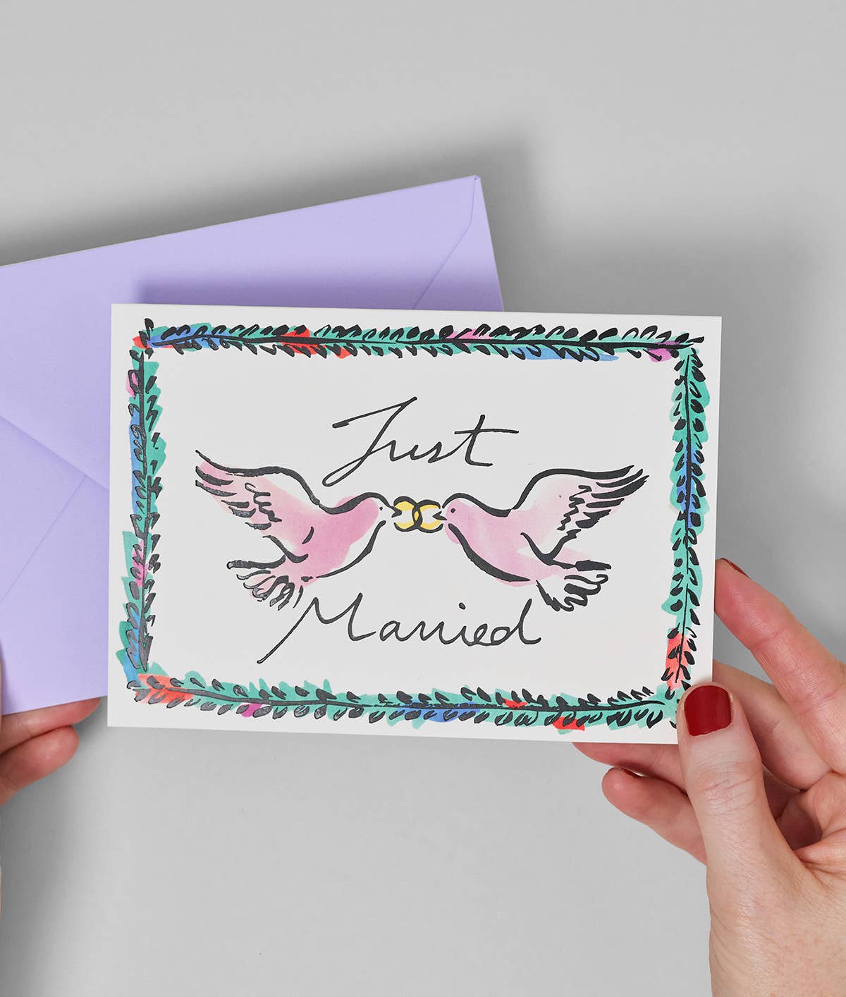 Wedding Doves Greeting Card