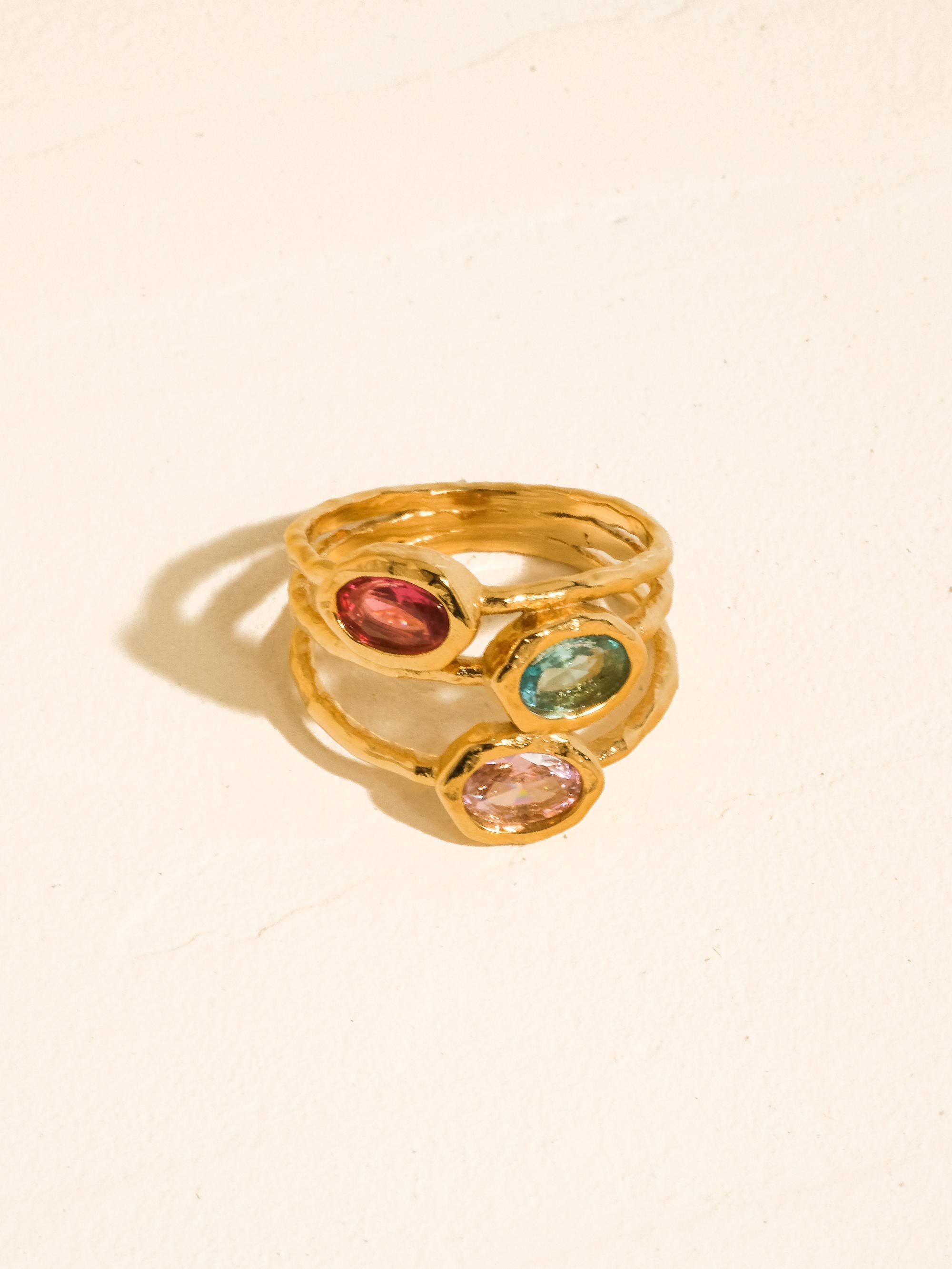 Beaufay Vintage Gemstone Ring |18K Gold