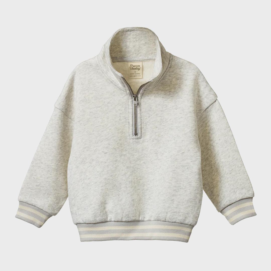 Camper Sweatshirt | Light Grey Marl