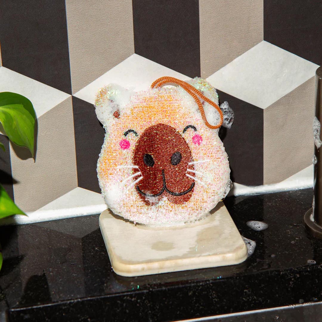 Capybara Scrub Sponge | Set of 2