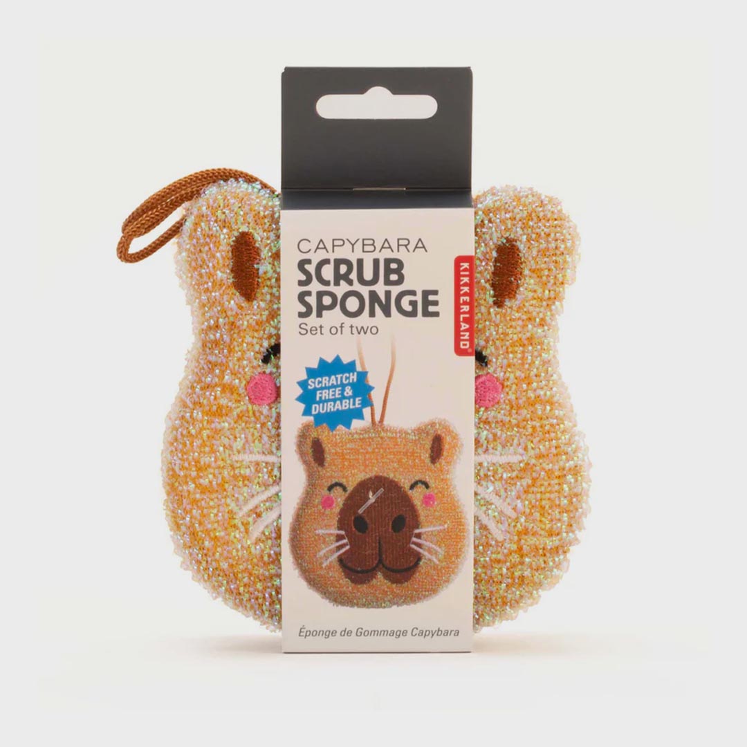 Capybara Scrub Sponge | Set of 2