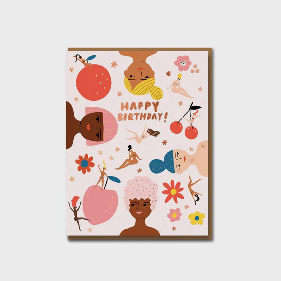 BIRTHDAY CARD | FRUITY NUDES