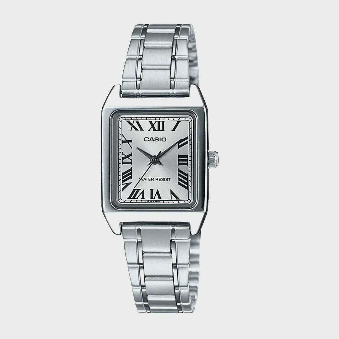 Classic Mini Dress Watch | Silver White Dial