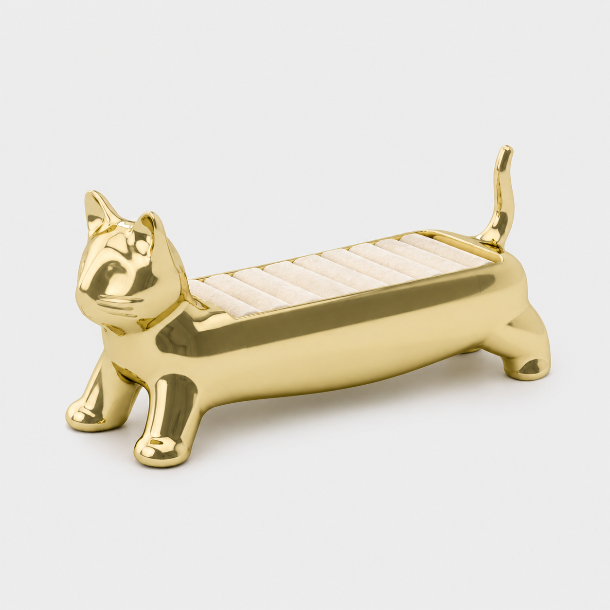 Cat Ring Holder | Brass