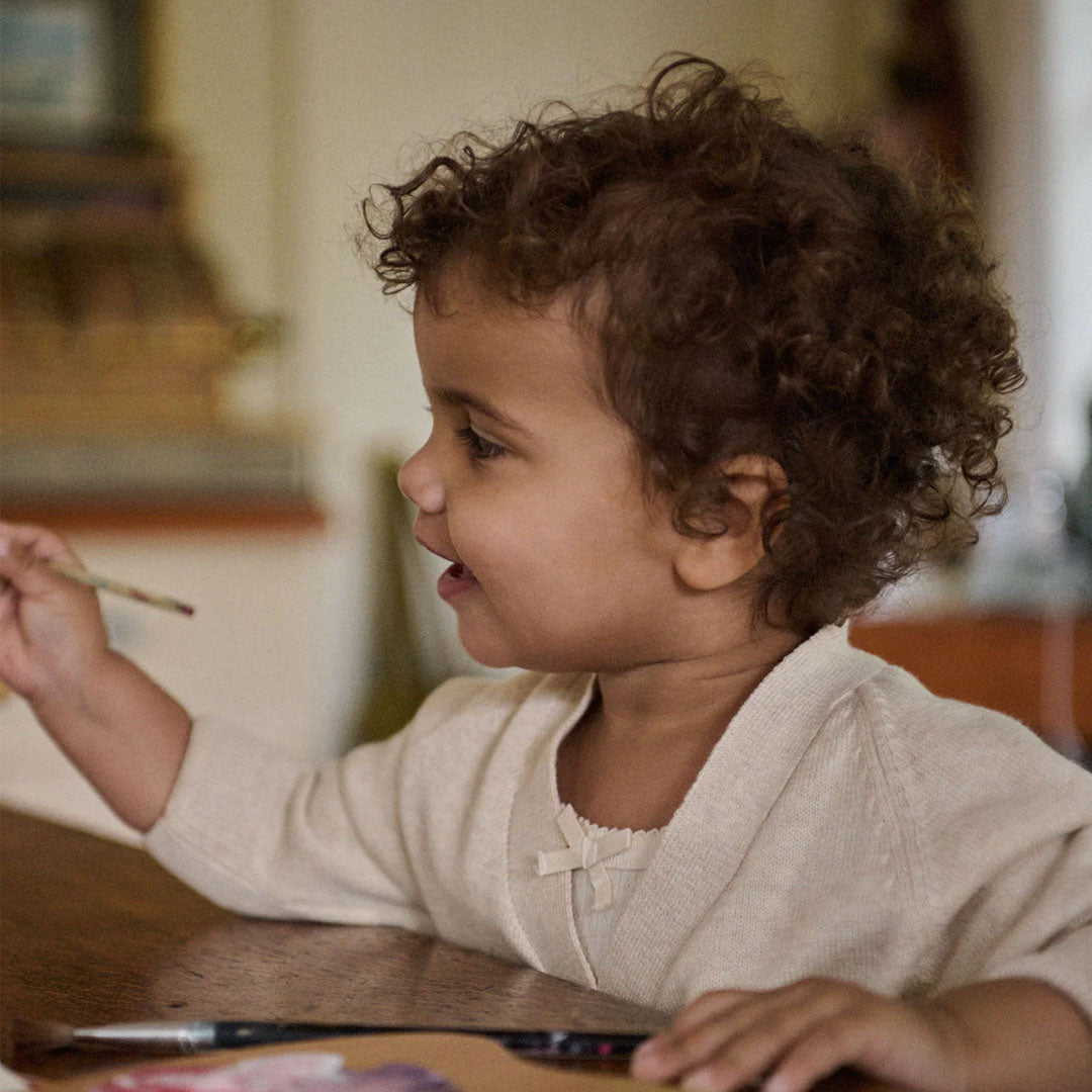 Cecil Cardigan | Oatmeal Marl