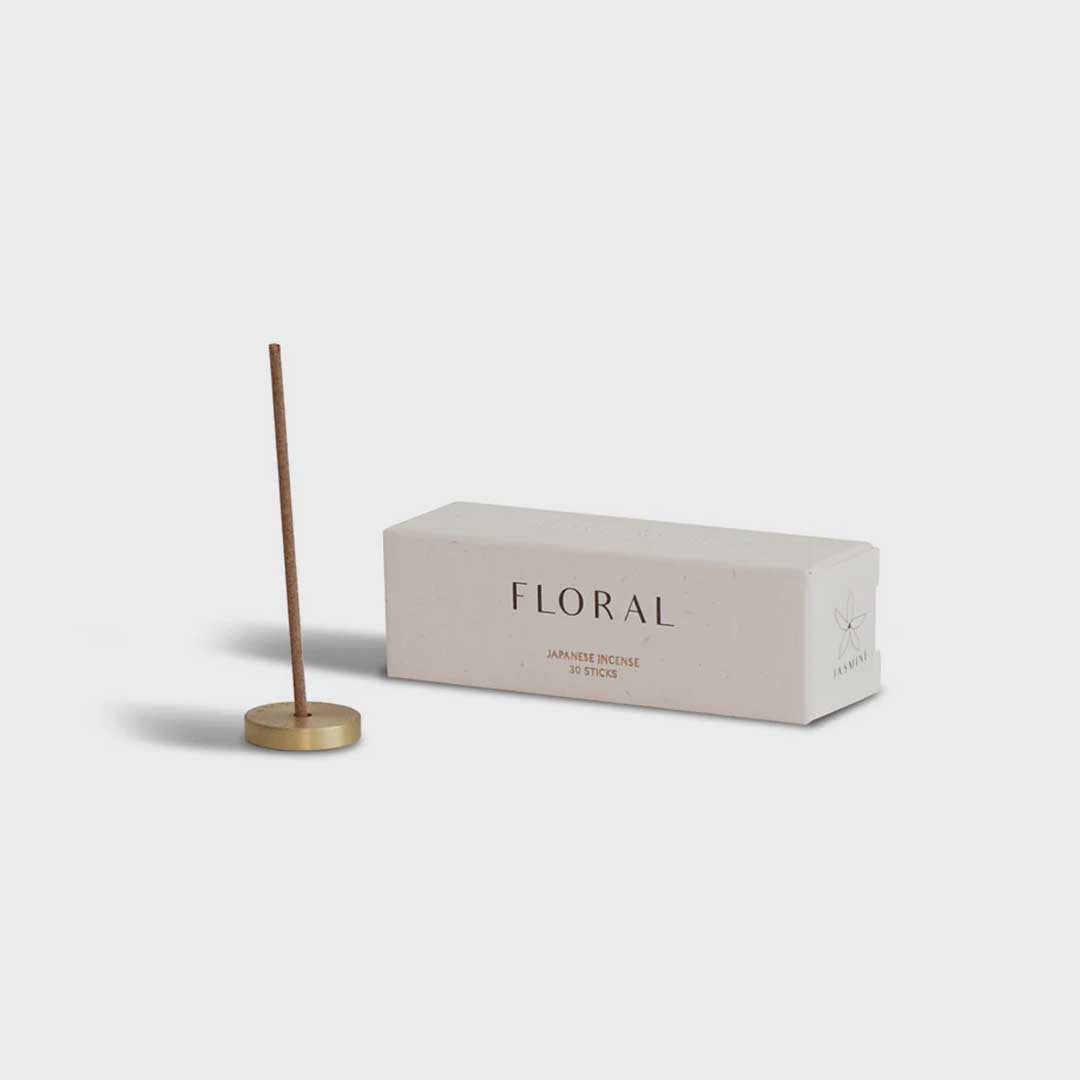 Jasmine Japanese Incense Set | 30 sticks