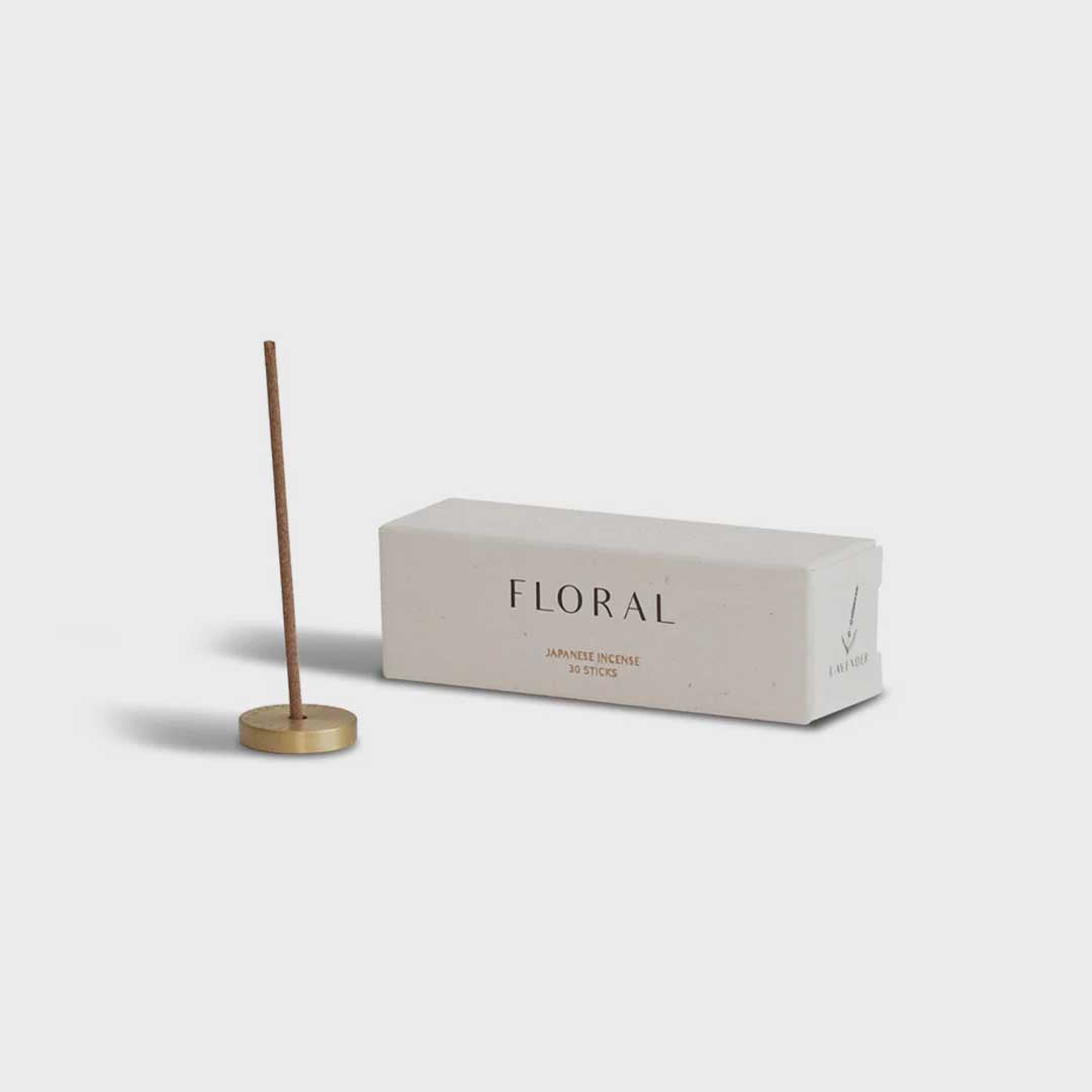 Lavender Japanese Incense Stick Set | 30 Sticks