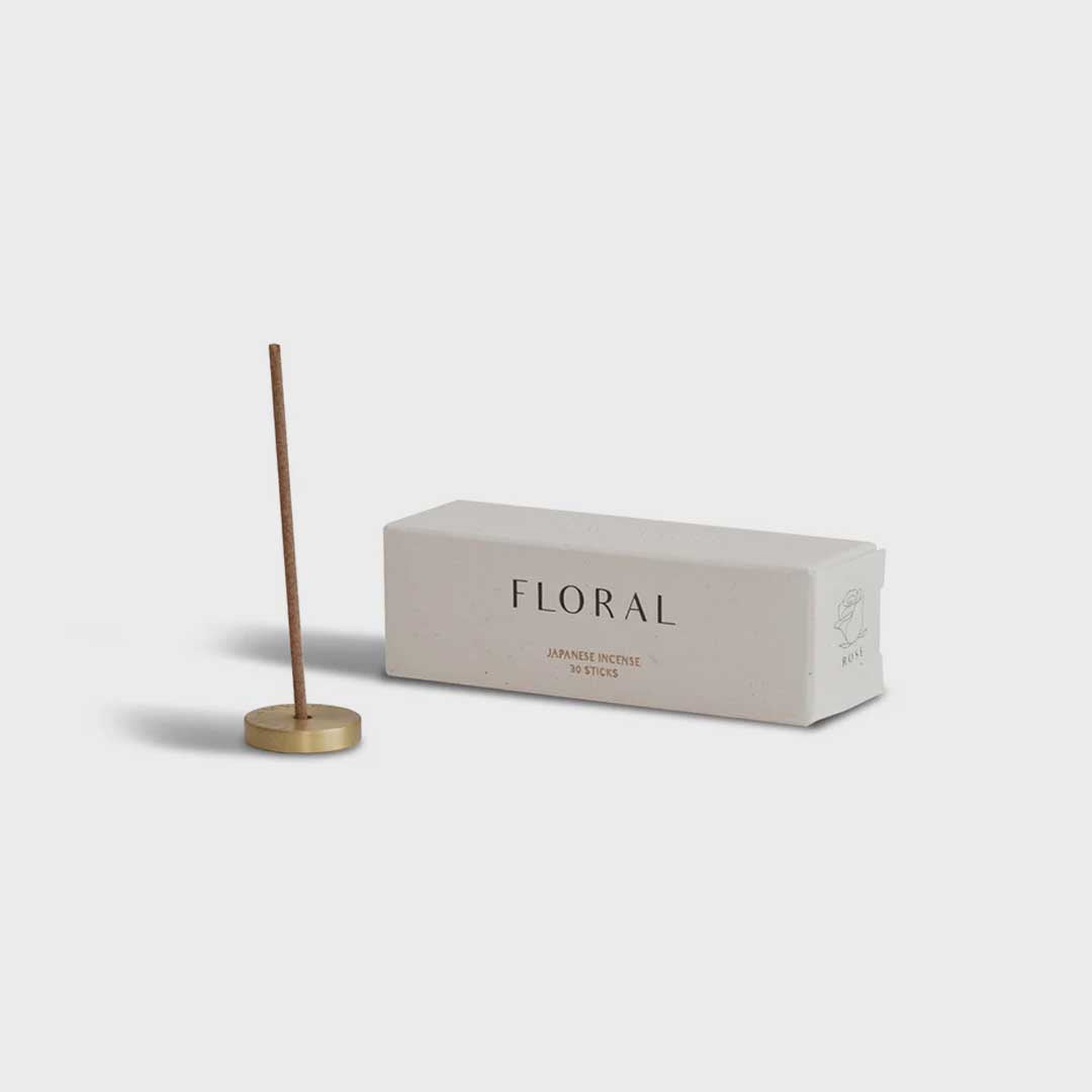 Rose Japanese Incense Set | 30 sticks