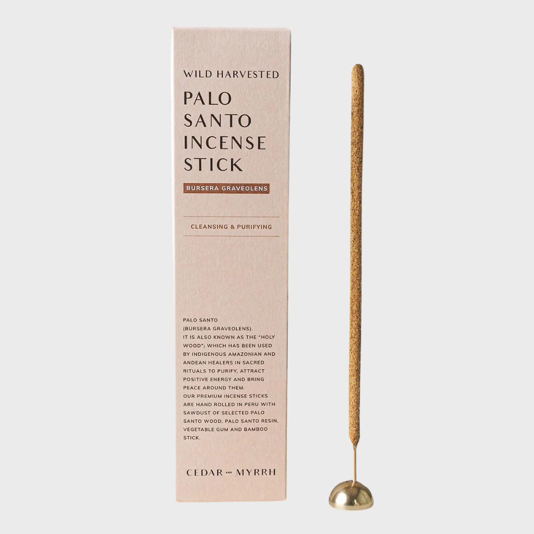 PALO SANTO HAND ROLLED INCENSE STICK | CLEANSING & PURIFYING