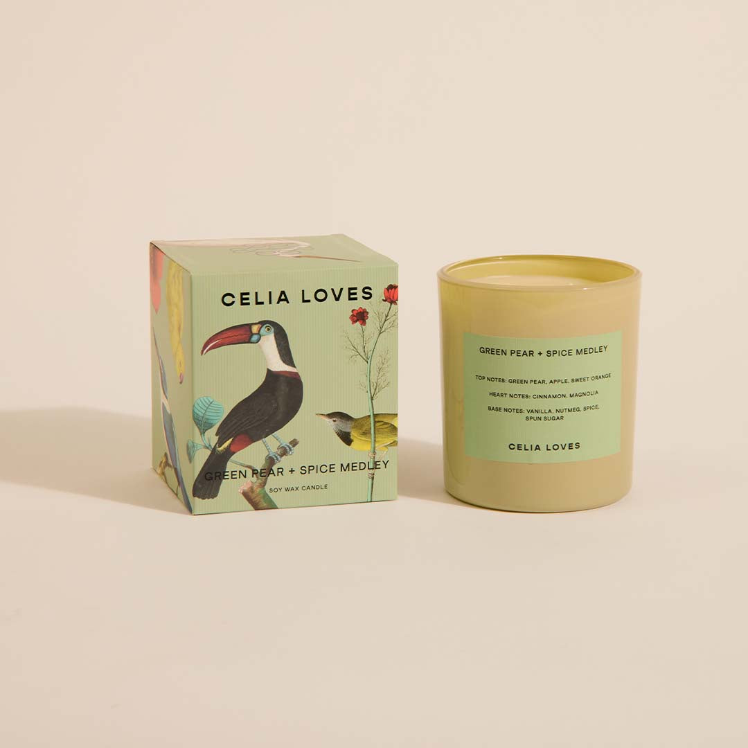 FIELD NOTES CANDLE 80hr | GREEN PEAR & SPICE MEDLEY