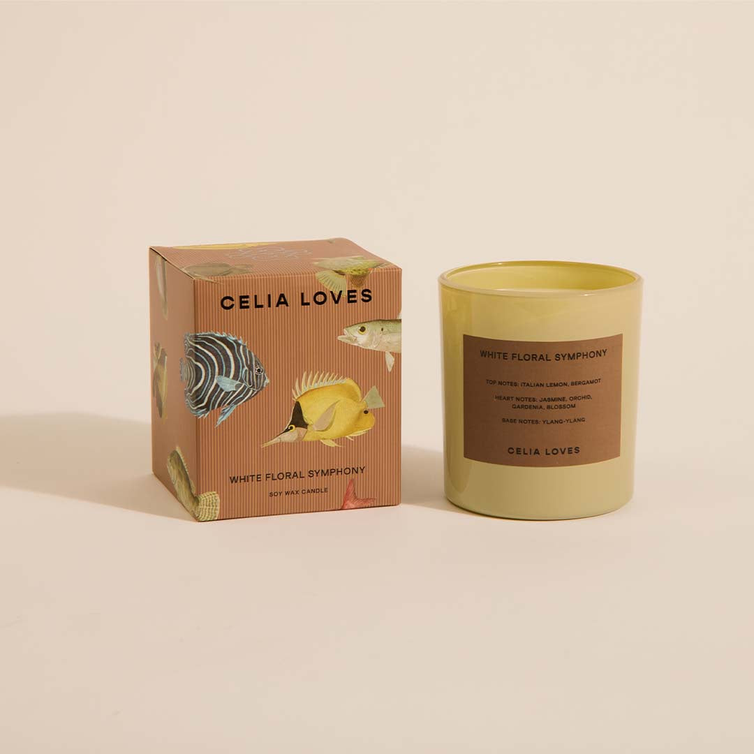 FIELD NOTES CANDLE 80hr | WHITE FLORAL SYMPHONY