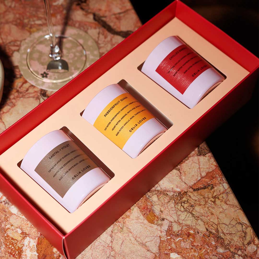 Trio Candle Set | European Holiday