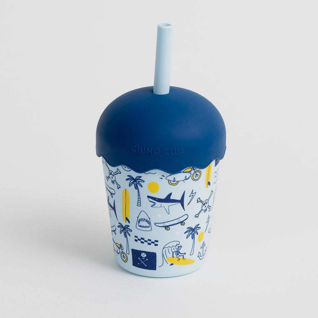 Rad Times Mini Smoothie Cup & Straw