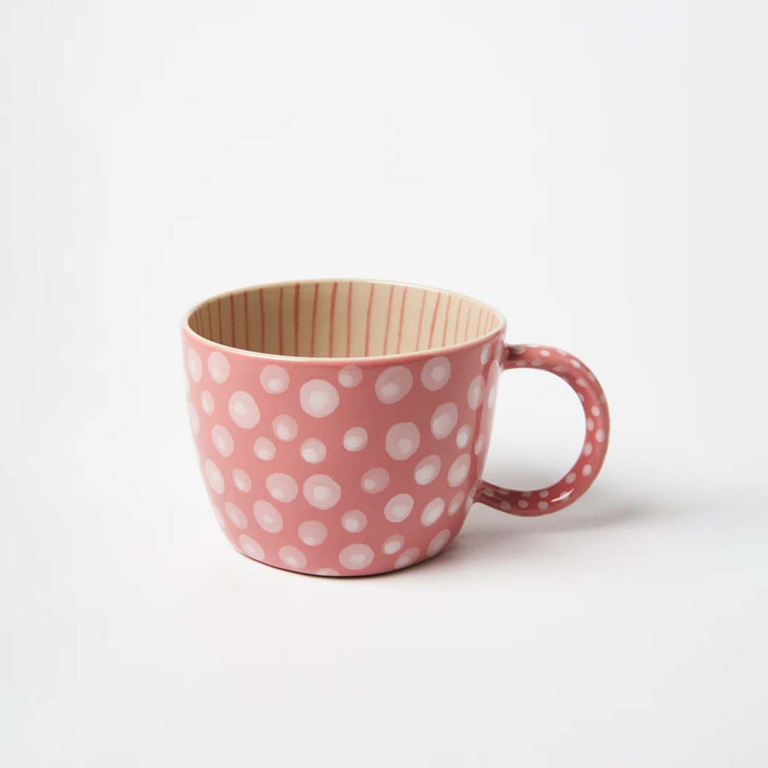 Chino Mug | Pink Dot