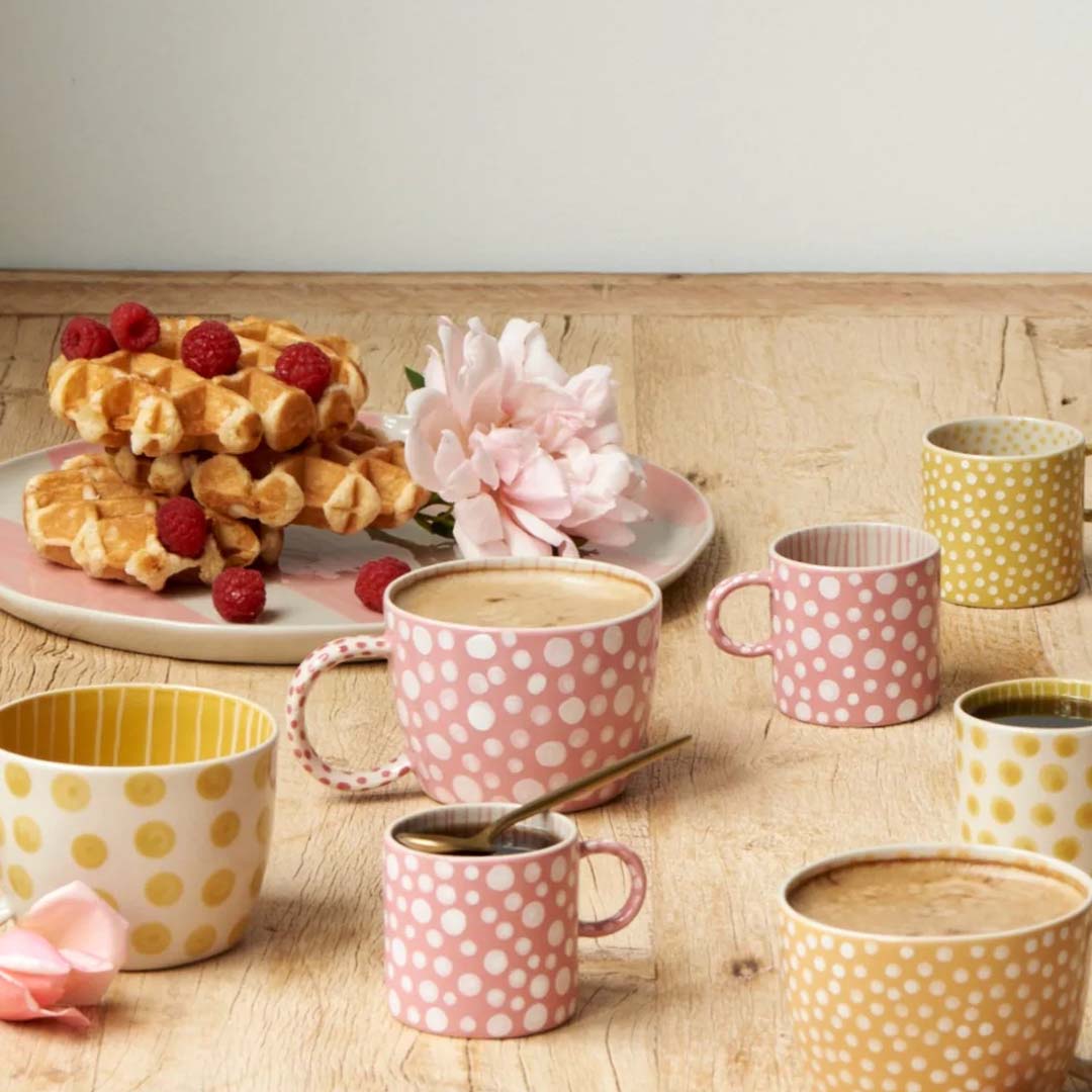 Chino Mug | Pink Dot