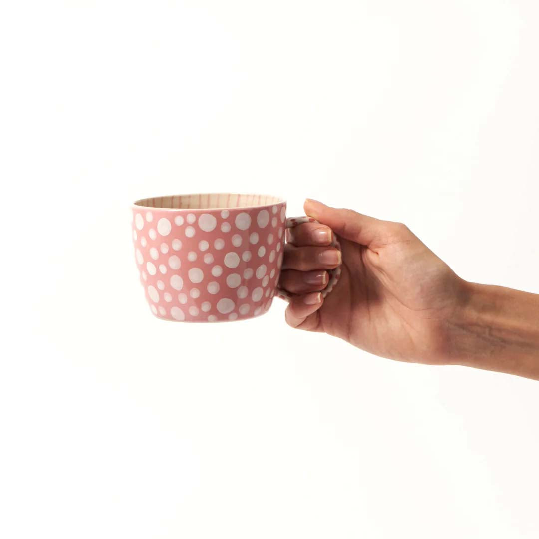 Chino Mug | Pink Dot