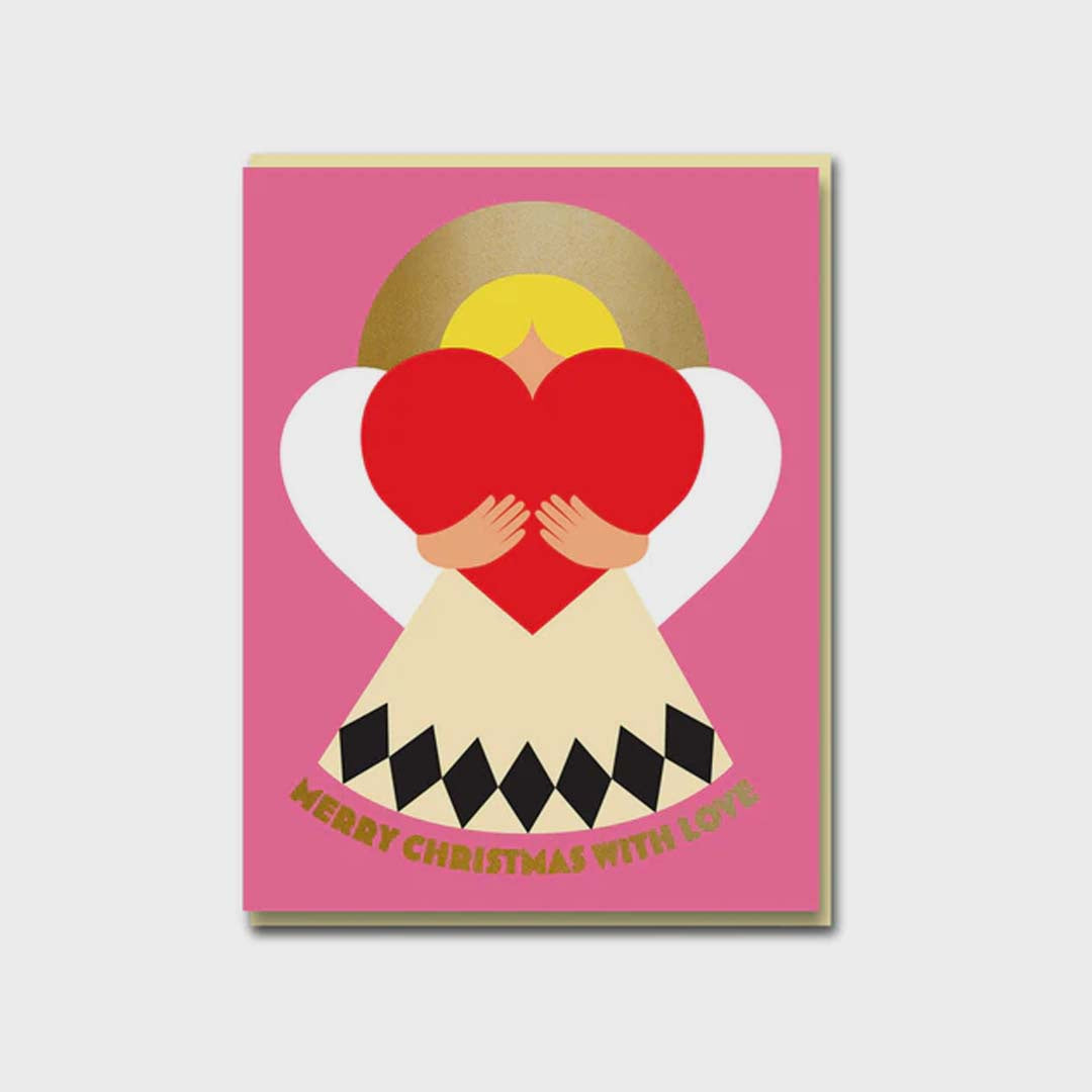 CHRISTMAS CARD |  CHRISTMAS ANGEL LOVE