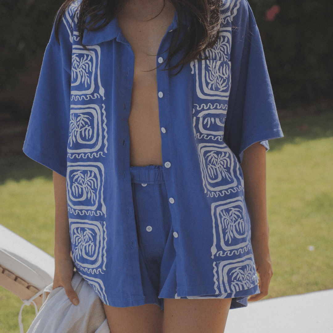 ALEXIA SHORTS | BLUE