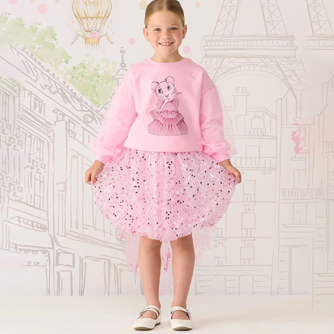 Claris Sweatshirt | Blush