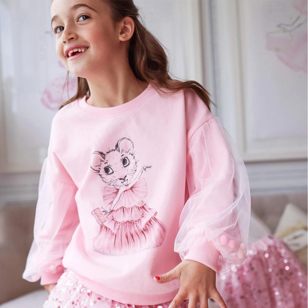 Claris Sweatshirt | Blush