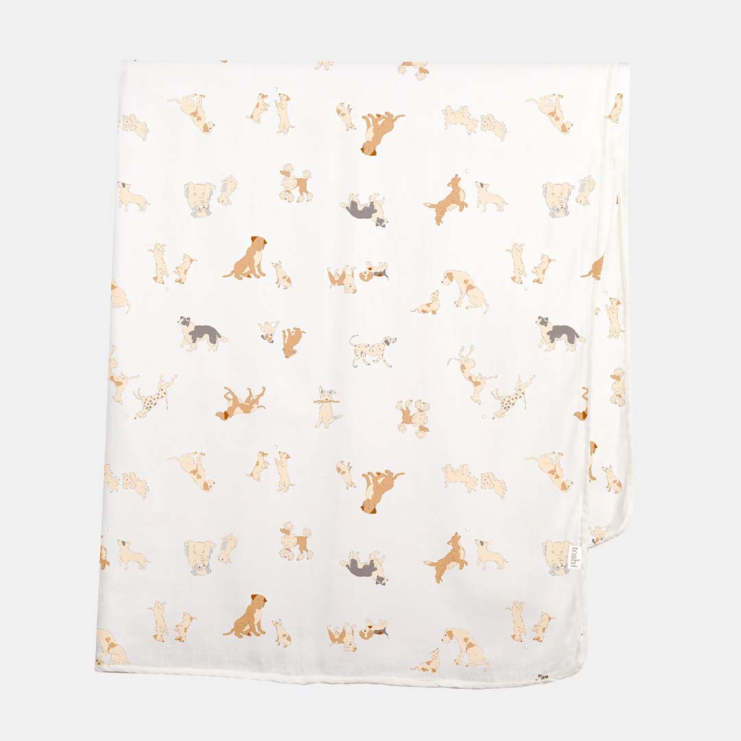 CLASSIC WRAP MUSLIN | PUPPY LOVE