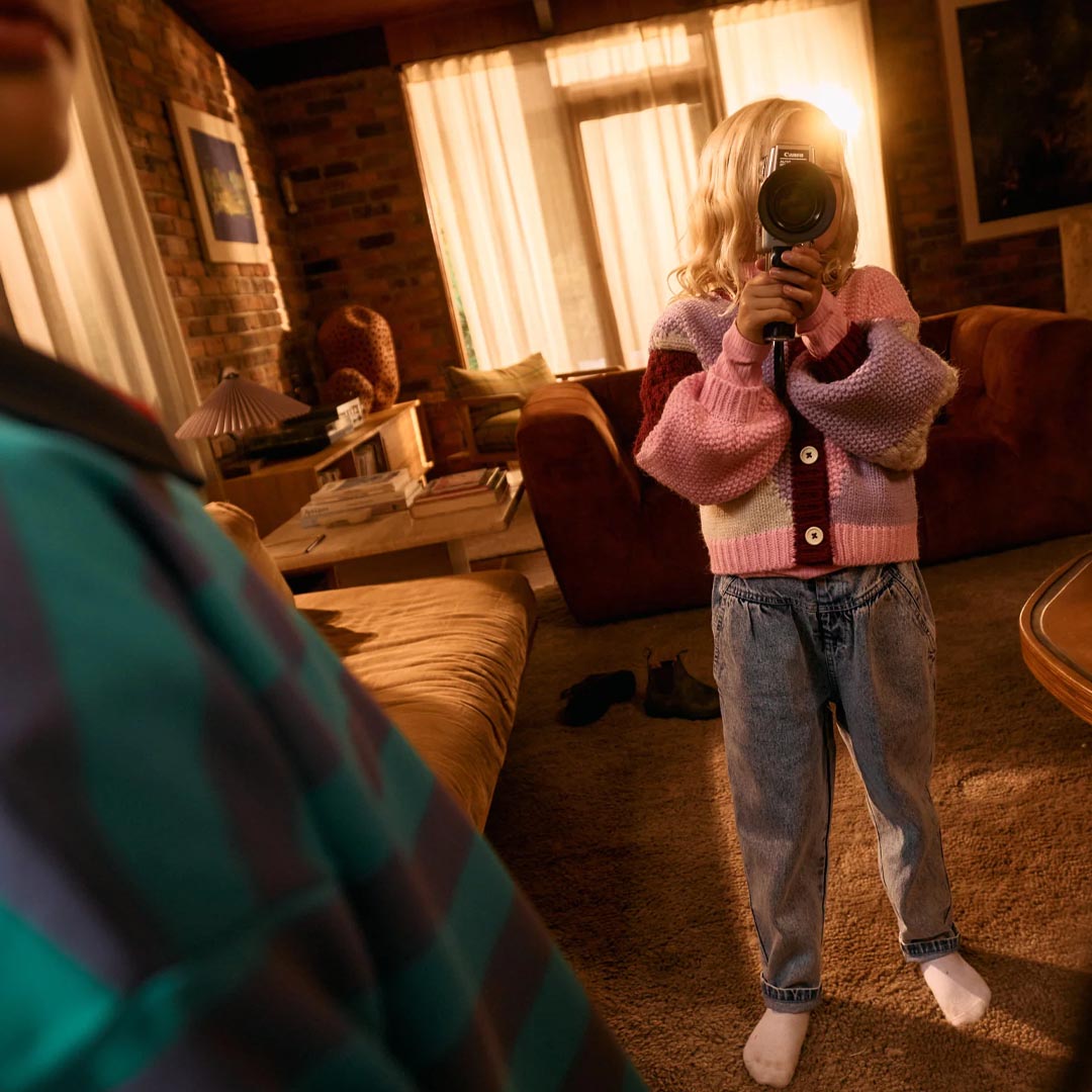 Colour Block Knit Cardigan