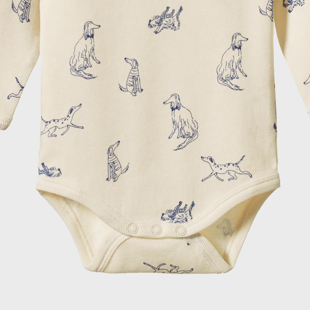 Cotton Bodysuit  | Best Friend Print