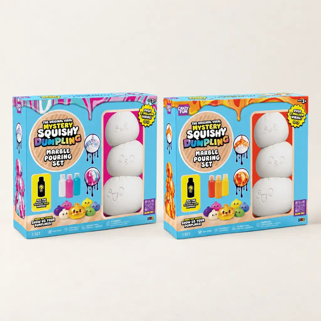 Crazy Fun Marble Dumpling Kit | Orange