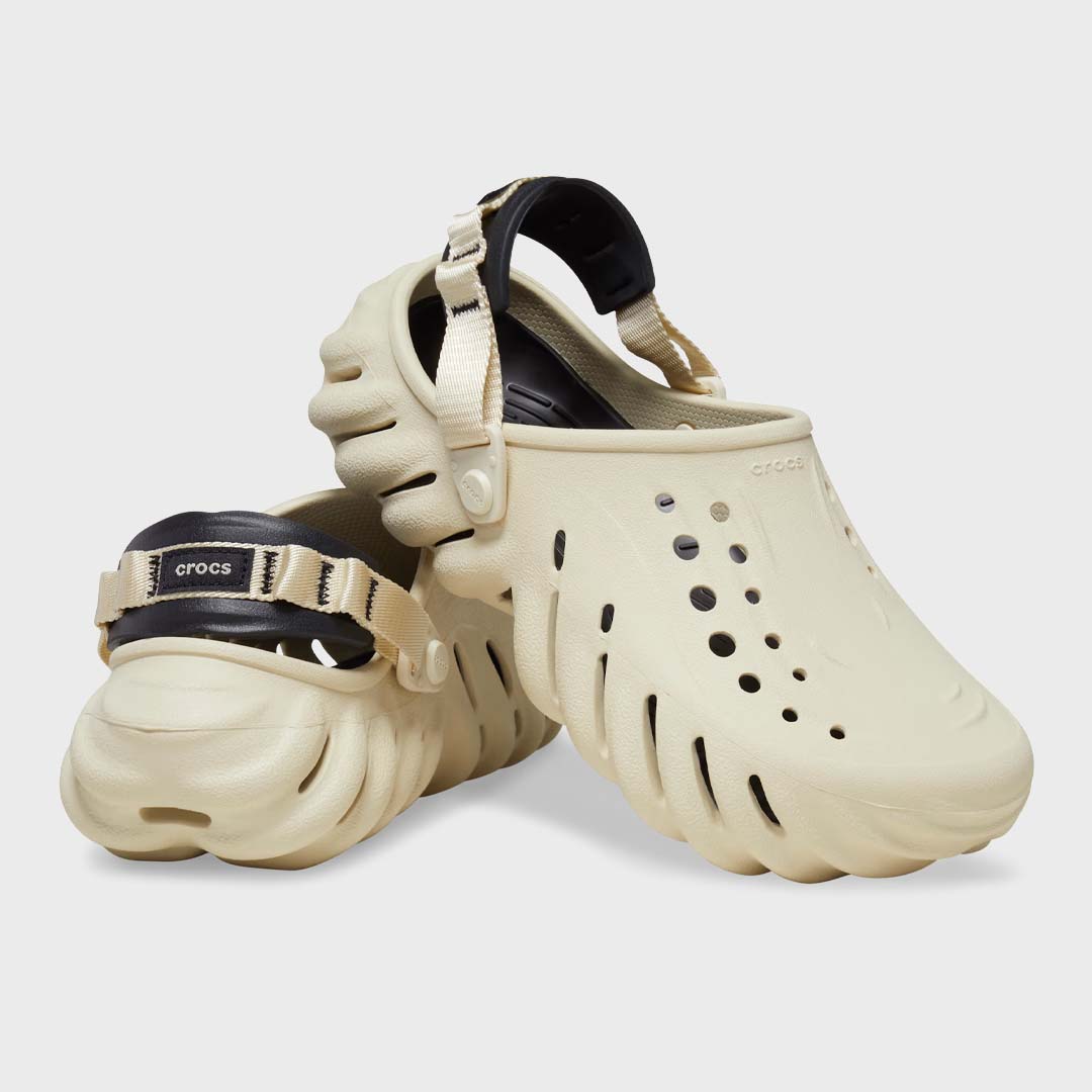 ECHO CLOG | BONE / BLACK