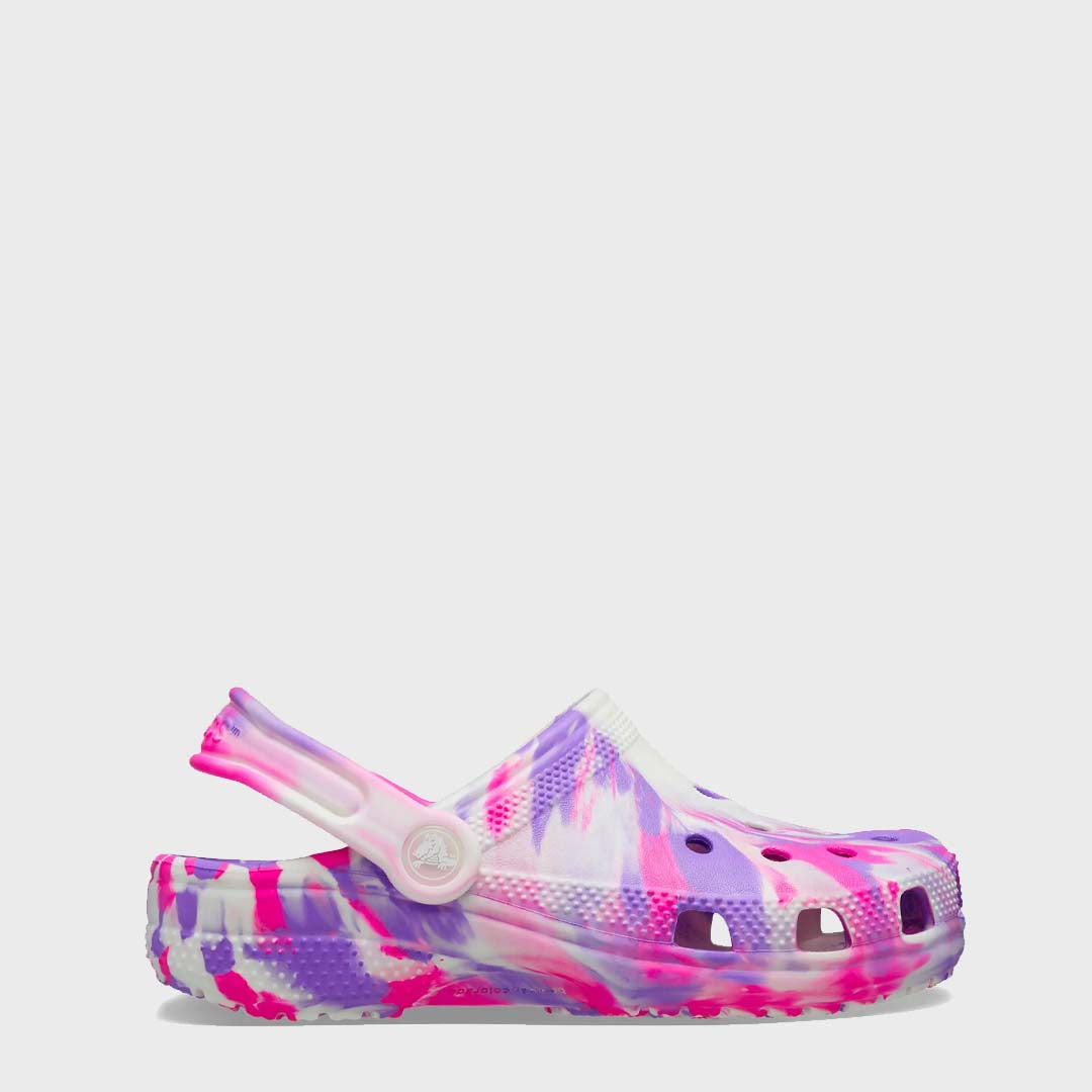 TODDLER CLASSIC CLOG | MARBLED PINK CRUSH