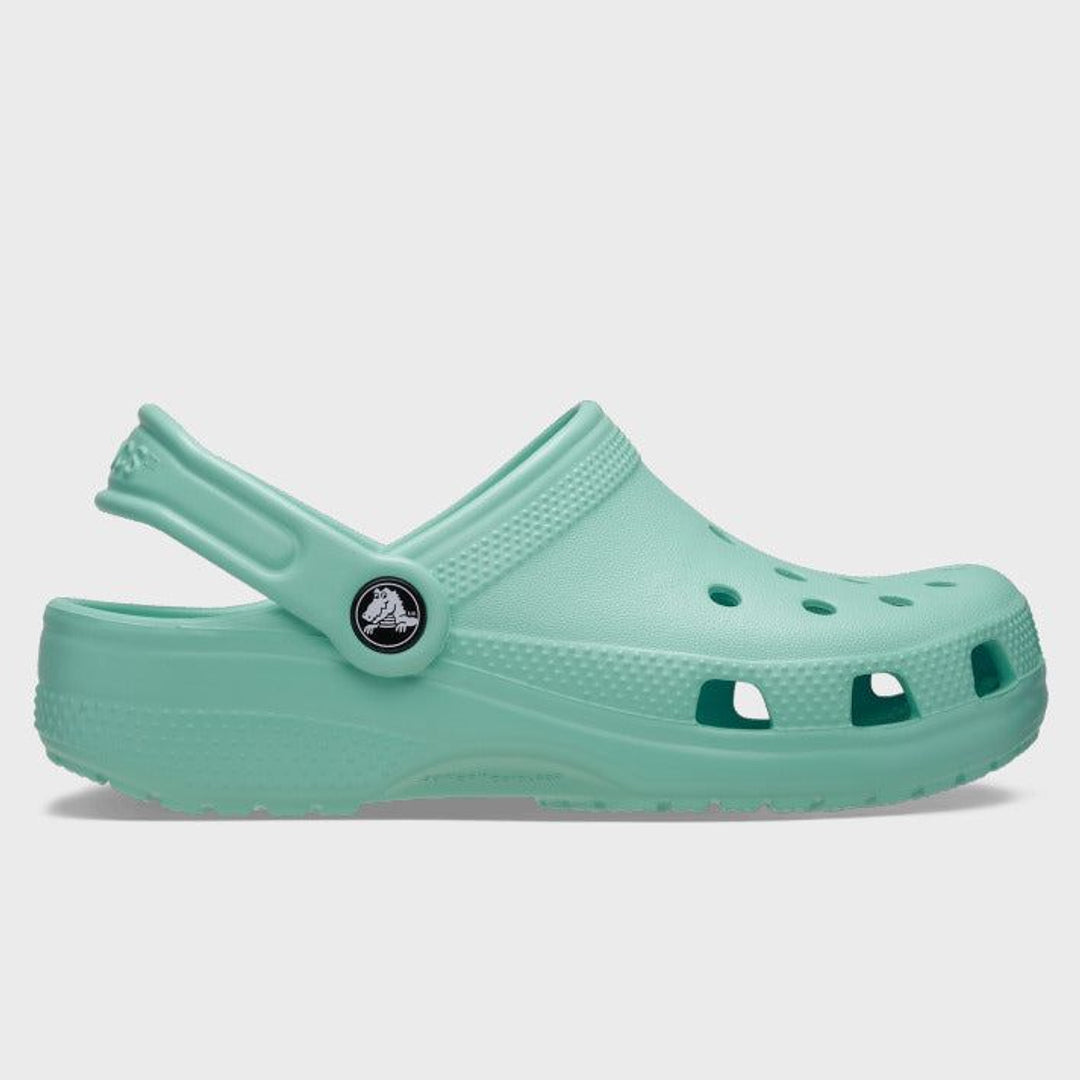 Crocs Toddler Classic Clog in Retro — side hero view