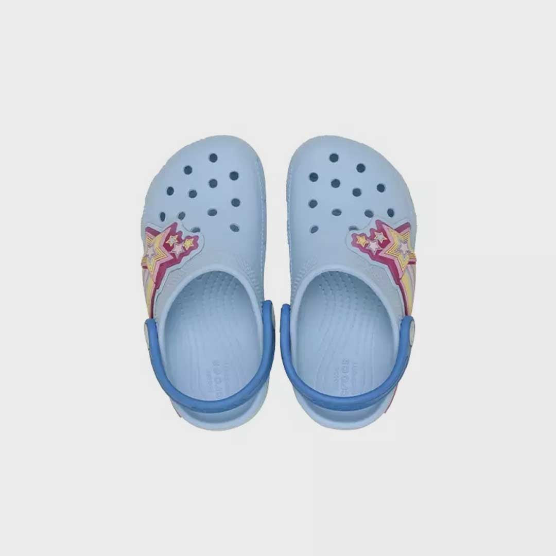 Toddler Classic Clog Star Lights | Moonlight