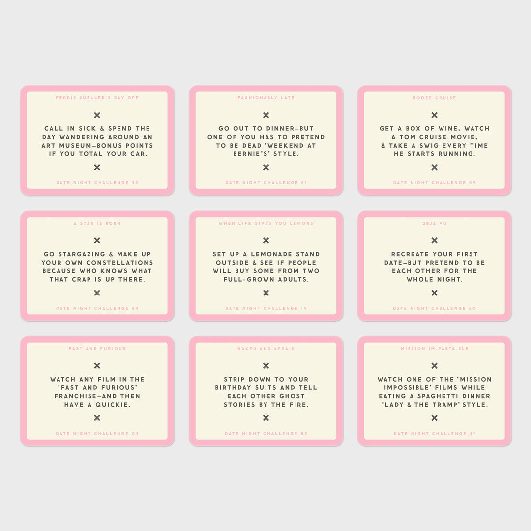 Date Night Challenges