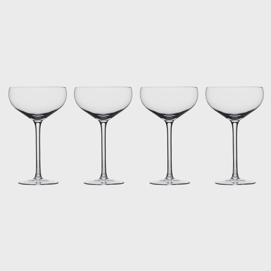 CHAMPAGNE COUPES | 4pcs Set