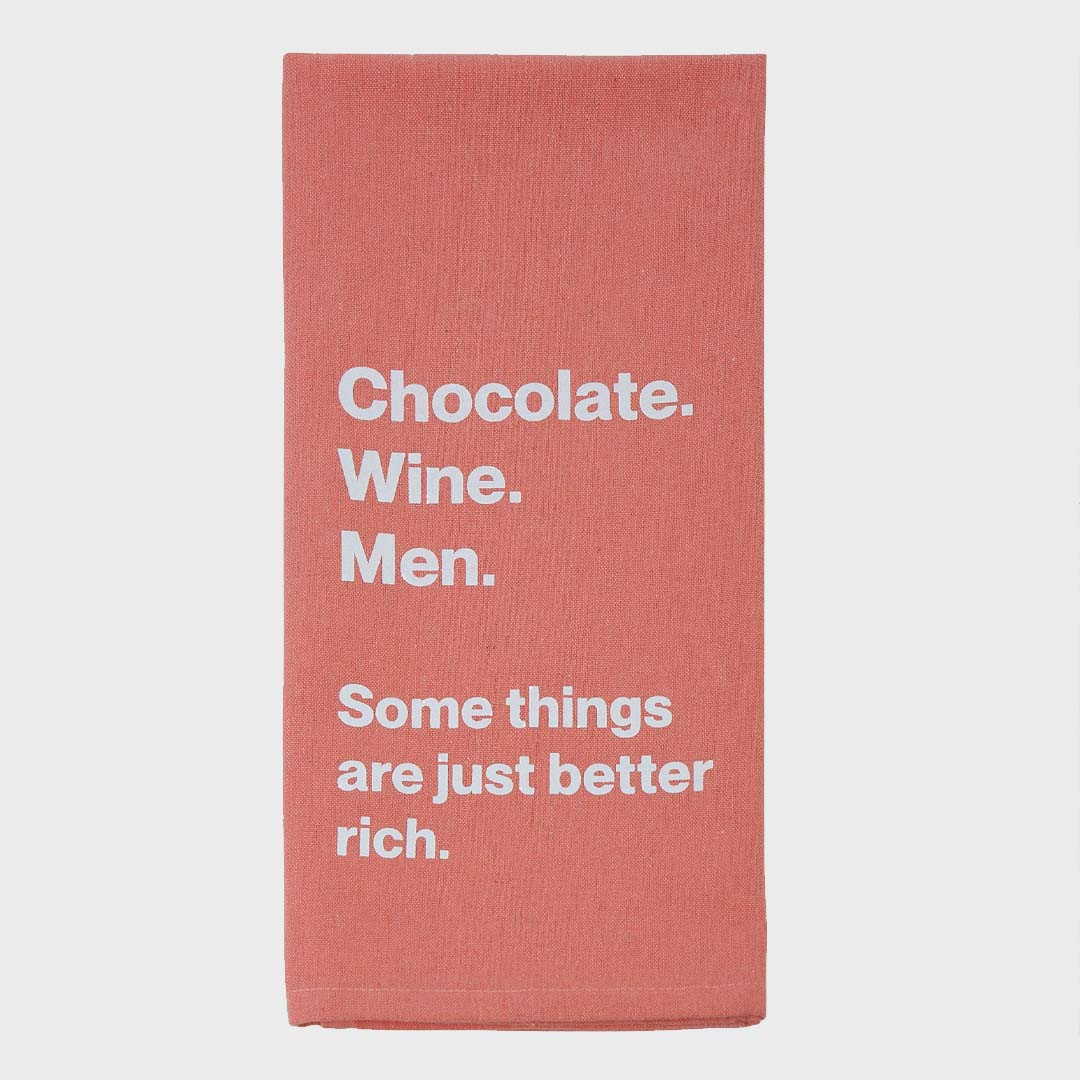 SLOGAN TEA TOWEL