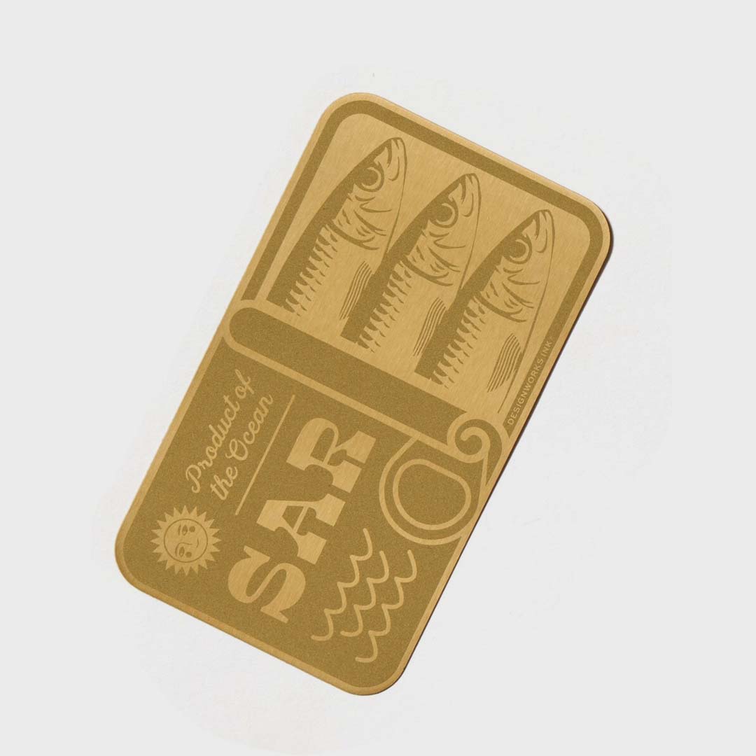 BRASS BOOKMARK | SARDINES