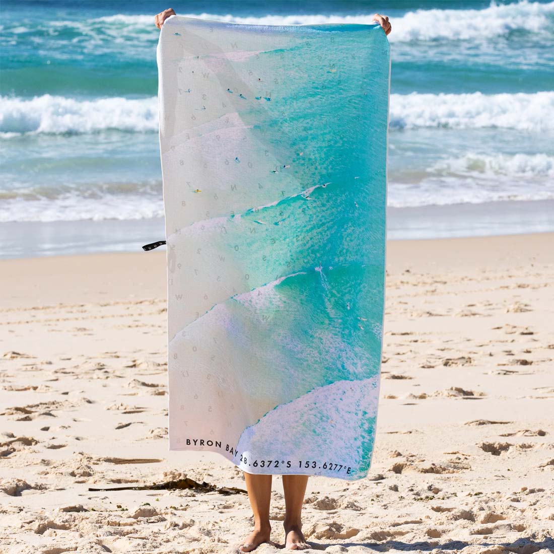 BEACH TOWEL | BYRON BAY LINEUP