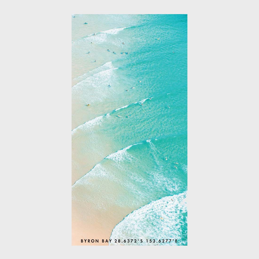 BEACH TOWEL | BYRON BAY LINEUP