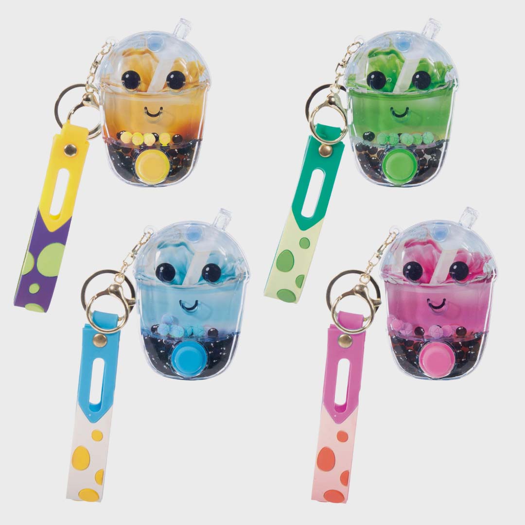 BUBBLE TEA KEYCHAIN | YELLOW