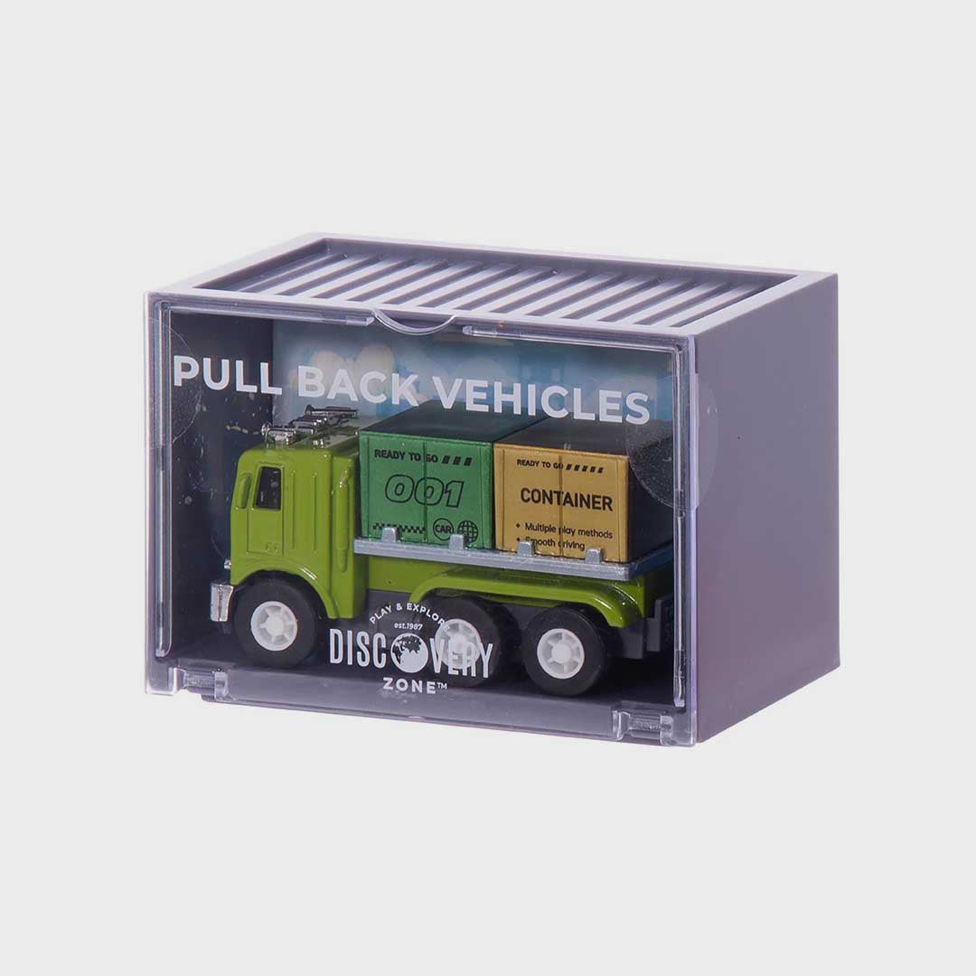 Pull Back Container Vehicles