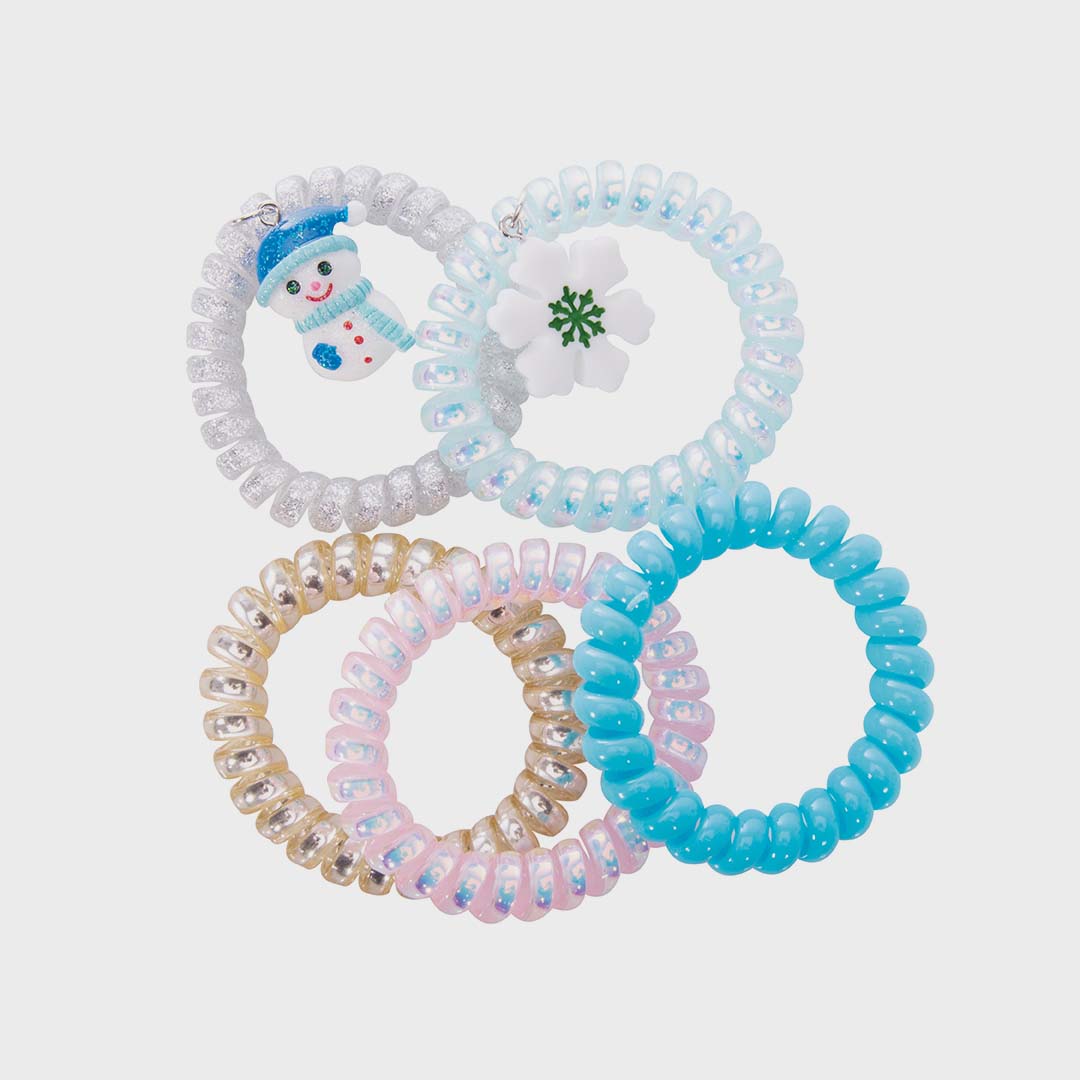 SPIRAL HAIR TIES | CHRISTMAS