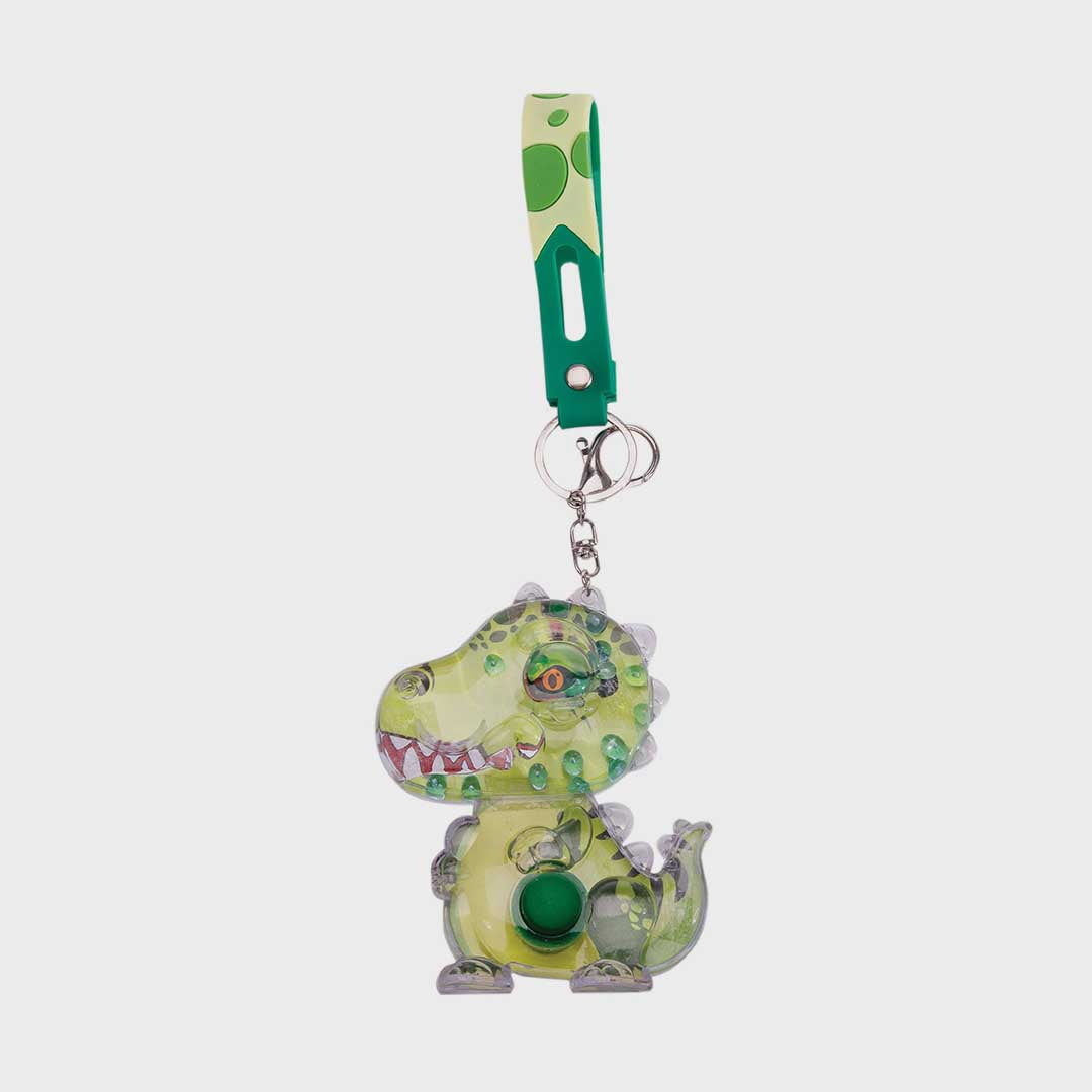 Water Filled Games Keychain | T-Rex