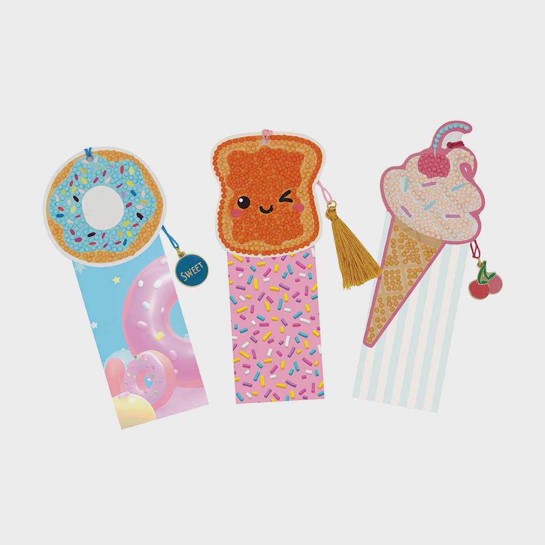 Diamond Art Bookmarks | Sweet Treats
