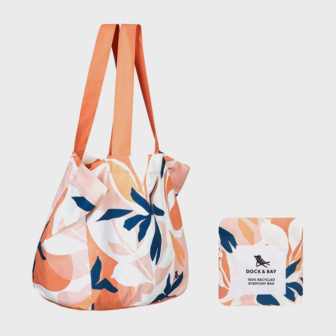 BEACH TOTE BAG | TERRACOTTA TROPICS