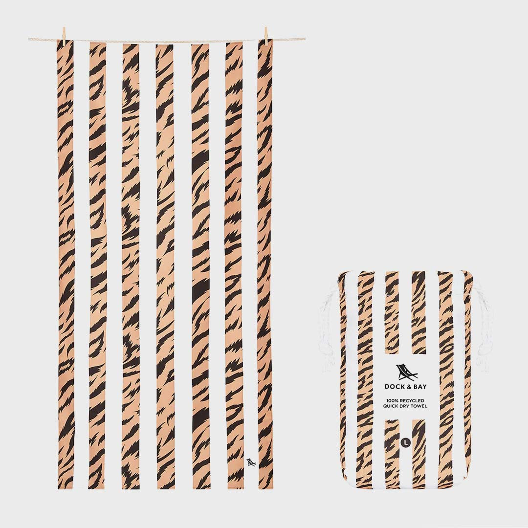 BEACH TOWEL | FIERCE TIGER