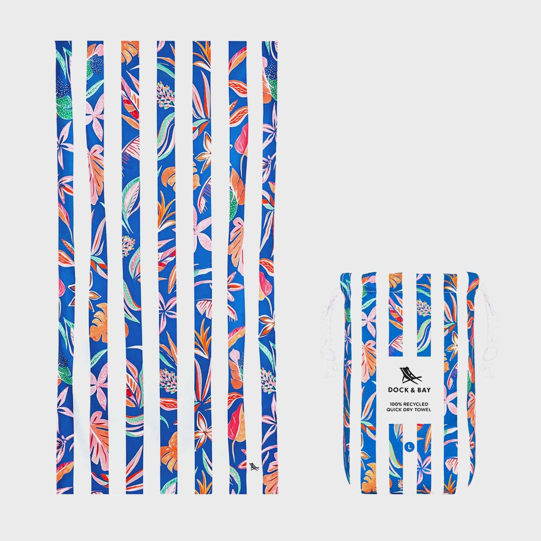 BEACH TOWEL | TROPICAL BLOOM