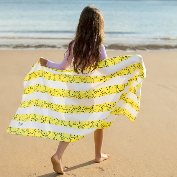 KIDS BEACH TOWEL | SMILEY